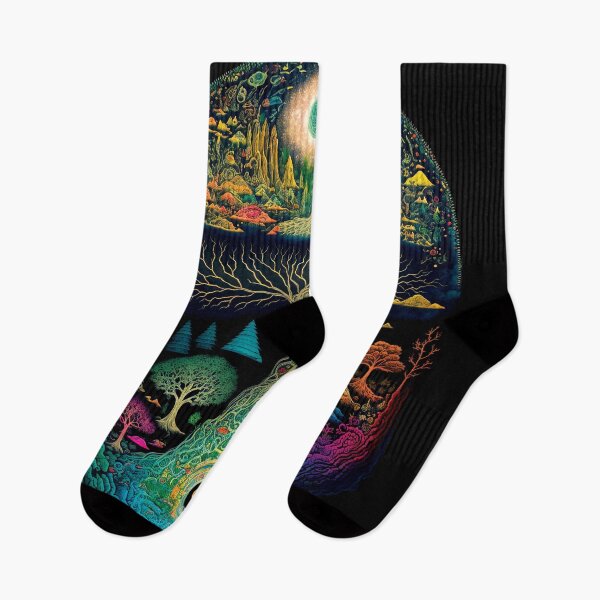 Item preview, Psychedelic mushroom#2-3 designed and sold by PhiloSophyEye.