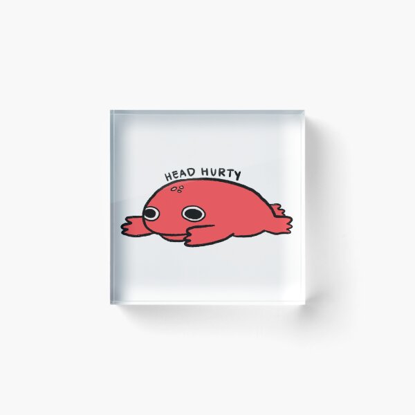 Item preview, Heady Hurty | Red Frog designed and sold by iristocat.