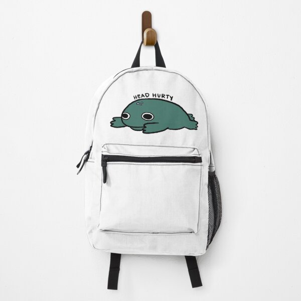 Item preview, Head Hurty | Forest Green Frog designed and sold by iristocat.
