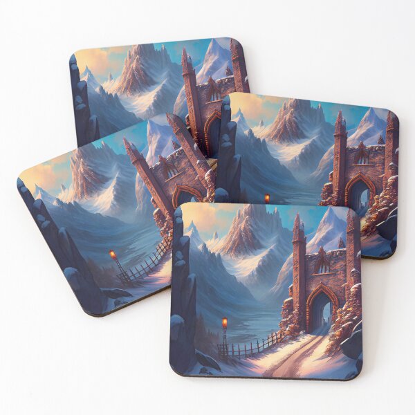 Item preview, Mountain Fortress (Variation) designed and sold by OccultDreams.