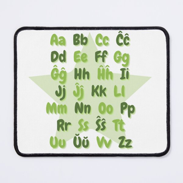Item preview, Esperanto Alphabet (Esperanta Alfabeto) designed and sold by Esperanta Arto.