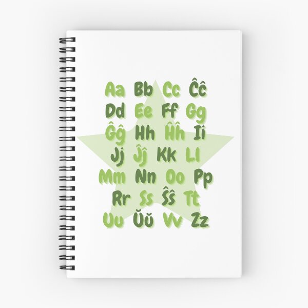 Item preview, Esperanto Alphabet (Esperanta Alfabeto) designed and sold by Esperanta Arto.