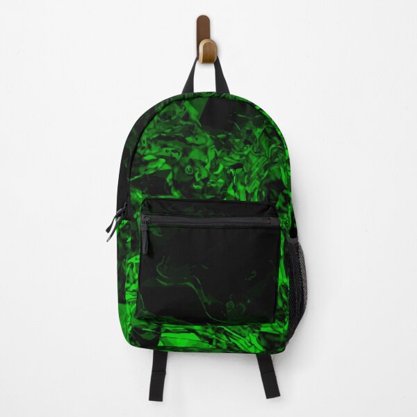 Item preview, Green Mutant - green black gradient polygon swirls designed and sold by JaycraveDesigns.