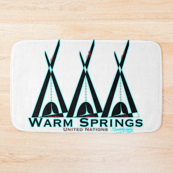 Item preview, Warm Springs Logo designed and sold by SpeakthunderArt.
