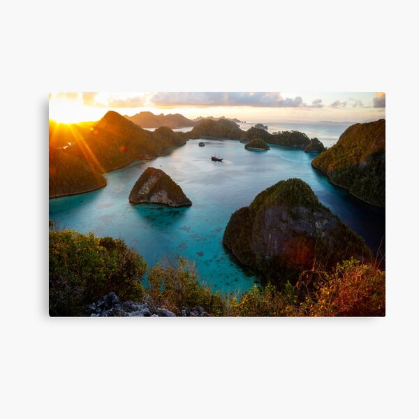 Item preview, Breathtaking Wayag Island Landscape from Raja Ampat, Indonesia designed and sold by BreadOlives.