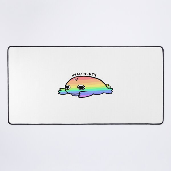 Item preview, Head Hurty | Rainbow Frog designed and sold by iristocat.