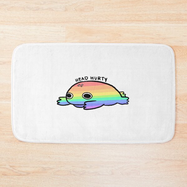 Item preview, Head Hurty | Rainbow Frog designed and sold by iristocat.