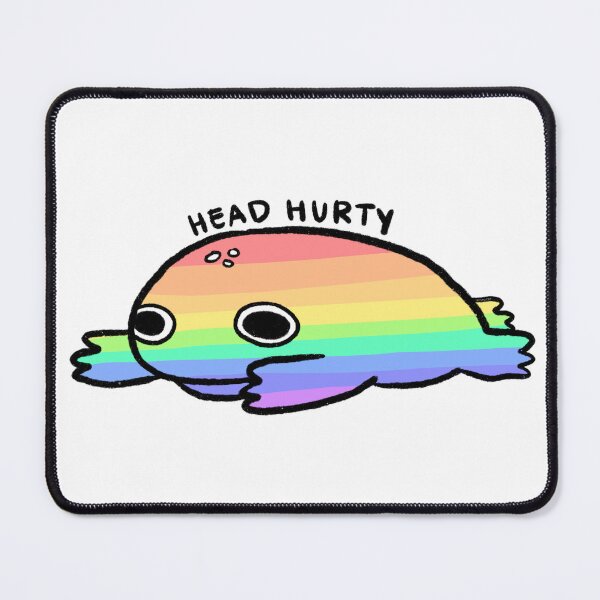 Item preview, Head Hurty | Rainbow Frog designed and sold by iristocat.