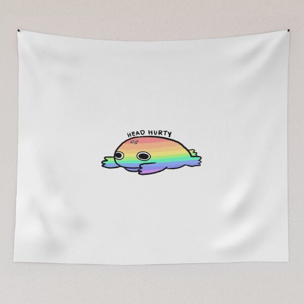 Item preview, Head Hurty | Rainbow Frog designed and sold by iristocat.