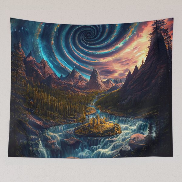 Item preview, Spiral Night Sky designed and sold by OccultDreams.