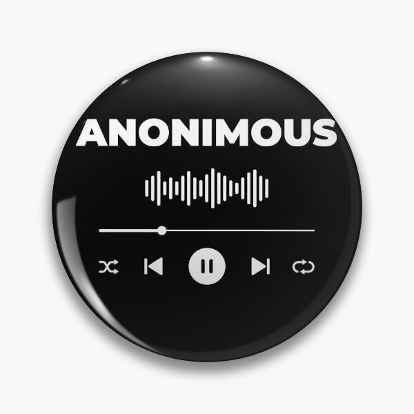 Item preview, Play Music Interface with Anonymous Word designed and sold by artacalla.