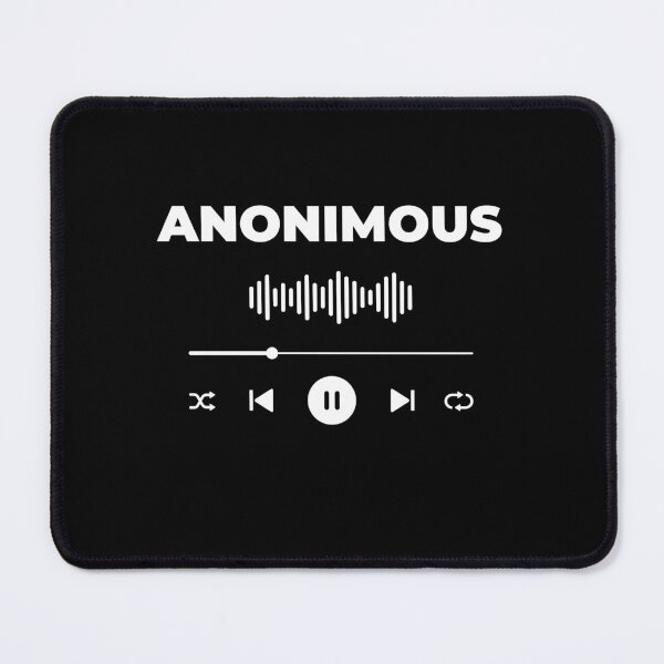 Item preview, Play Music Interface with Anonymous Word designed and sold by artacalla.