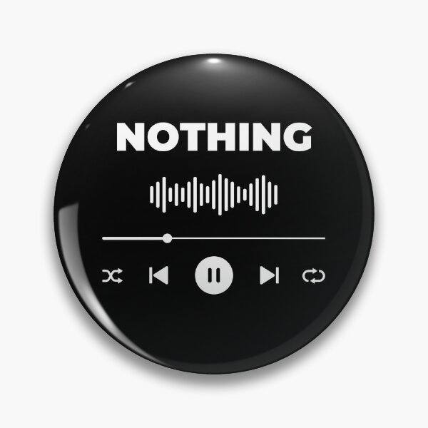 Item preview, Play Music Interface with Nothing word designed and sold by artacalla.