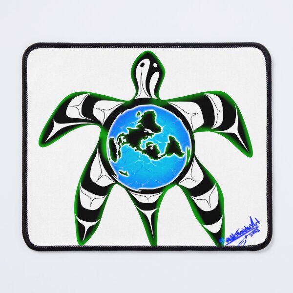 Item preview, Turtle Island designed and sold by SpeakthunderArt.