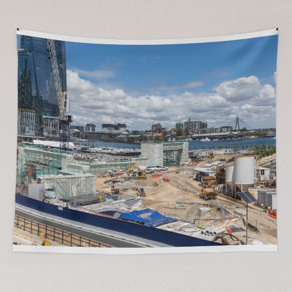 Item preview, Barangaoo construction site Sydney city centre designed and sold by Martin Berry Photography.
