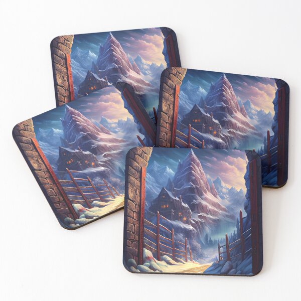 Item preview, Mountain Village designed and sold by OccultDreams.