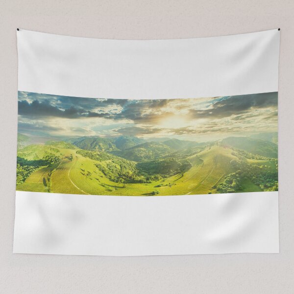 Item preview, Ukraine Sunset With Beautifull Mountain View designed and sold by JTS STORE.