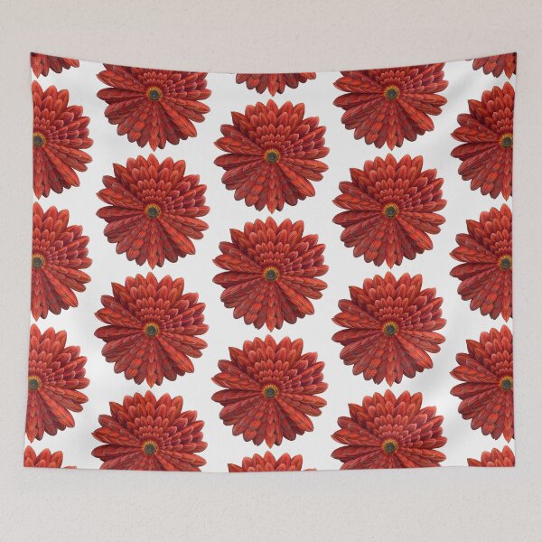 Item preview, layered red sunflowers designed and sold by gabriellezwi.