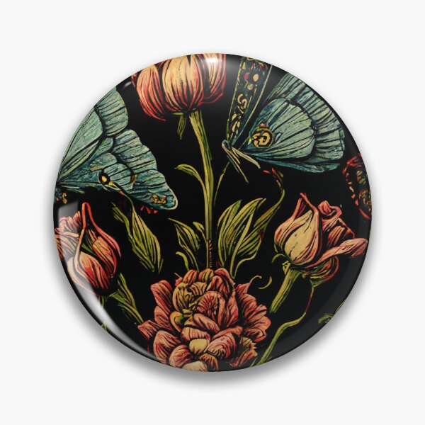 Item preview, Vintage illustration of flower in tattoo style designed and sold by tinkertailorart.