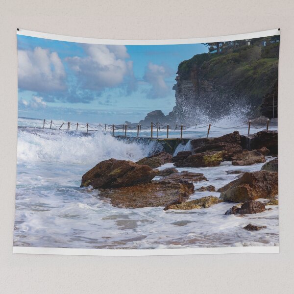 Item preview, Avalon Beach wild surf Sydney designed and sold by Martin Berry Photography.