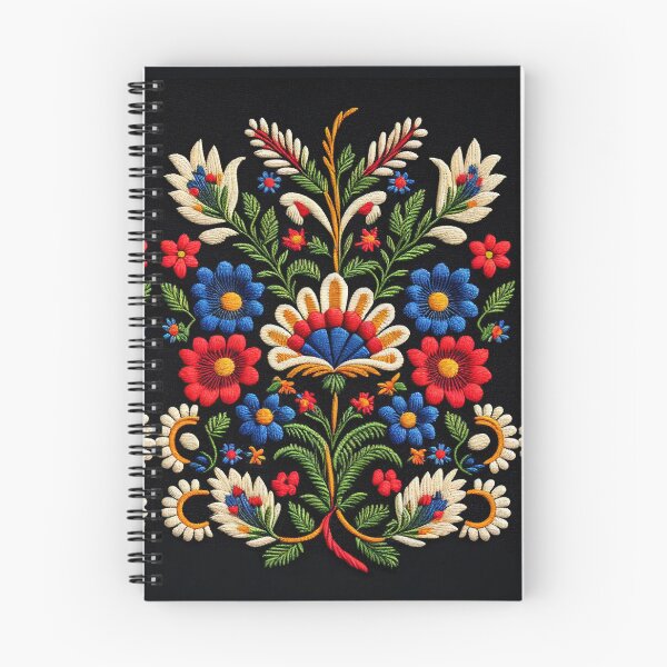 Item preview, Traditional Portuguese Style Folk Embroidery Pattern designed and sold by Orianah.