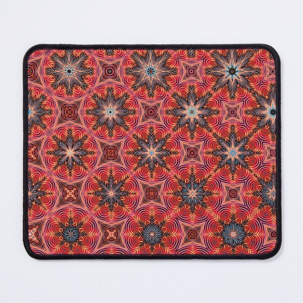 Item preview, Burgundy Turquoise and Pink Octagon Seamless Pattern Print designed and sold by protegra.