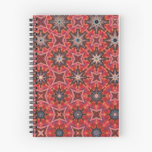 Item preview, Burgundy Turquoise and Pink Octagon Seamless Pattern Print designed and sold by protegra.