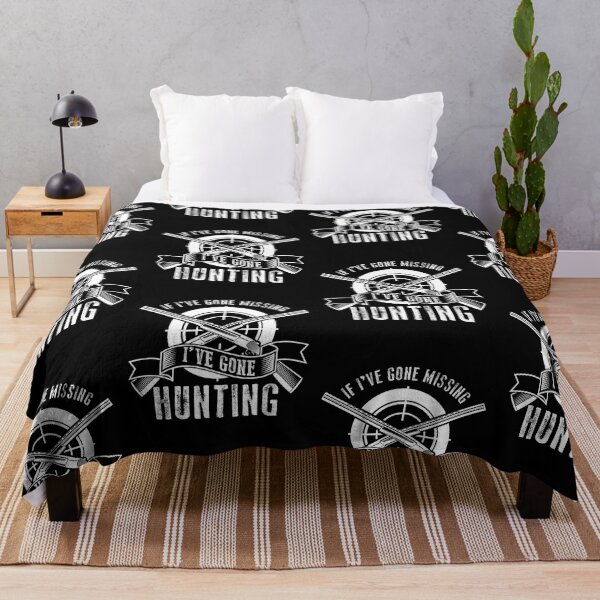 Item preview, If I've gone missing I've gone hunting designed and sold by FanityPrints.