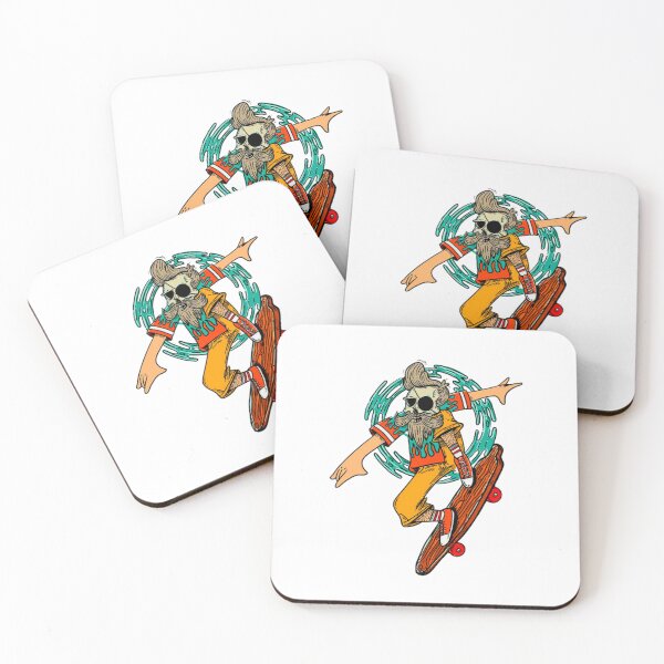 Item preview, Best Selling Skull Skateboard Art Design  designed and sold by vitda lupi.