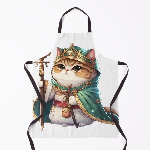 Item preview, cute cat king with jewels designed and sold by OHNS Corner.