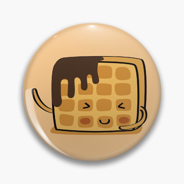 Item preview, Cute chocolate waffle designed and sold by CutestShopEver.