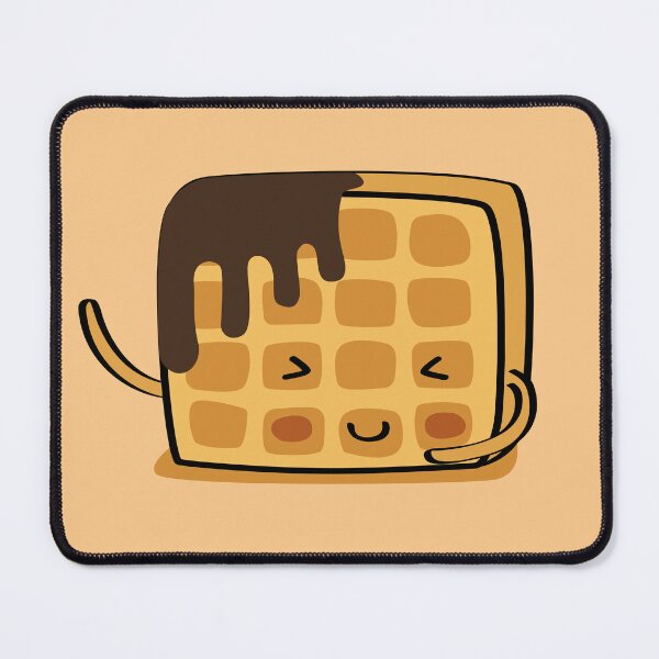 Item preview, Cute chocolate waffle designed and sold by CutestShopEver.