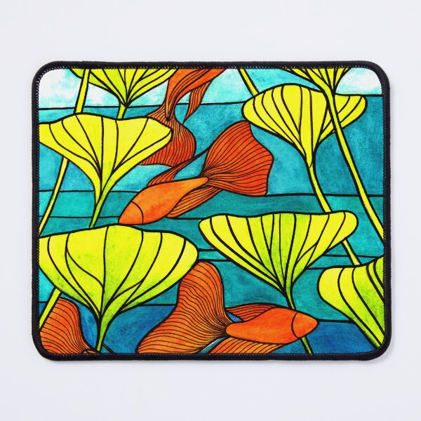 Item preview, Stained glass Guppy Fish designed and sold by Vicky Pratt.