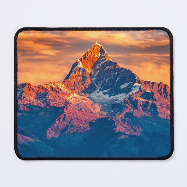 Item preview, Beautiful Cloudy Sunrise Mountain View With Snow Ridge From Himalaya designed and sold by JTS STORE.