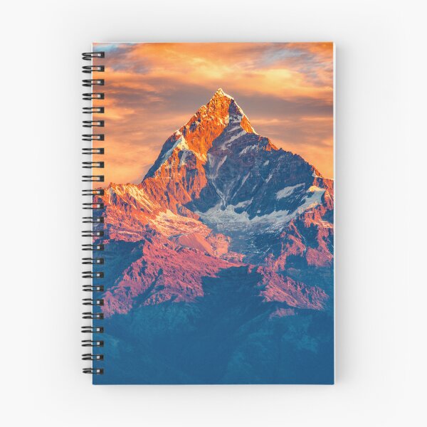 Item preview, Beautiful Cloudy Sunrise Mountain View With Snow Ridge From Himalaya designed and sold by JTS STORE.