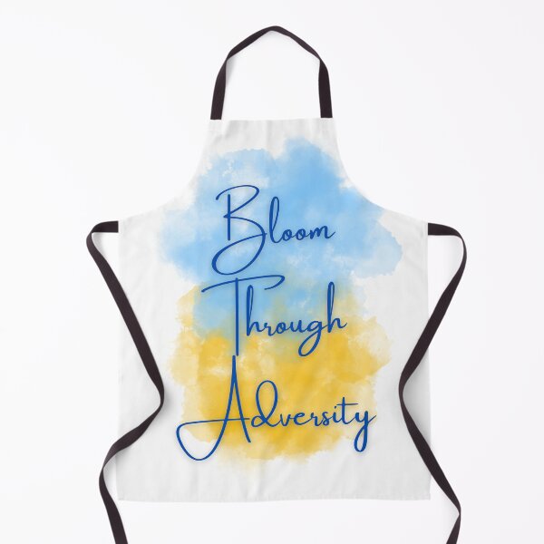 Aperçu de l'œuvre Bloom Through Adversity - Drapeau ukrainien (Aquarelle) créée et vendue par T-WoodCreations.