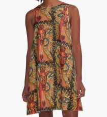 Smiling Giraffe A-Line Dress