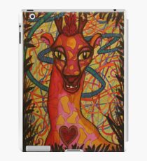 Lächelnde Giraffe iPad-Hülle & Klebefolie
