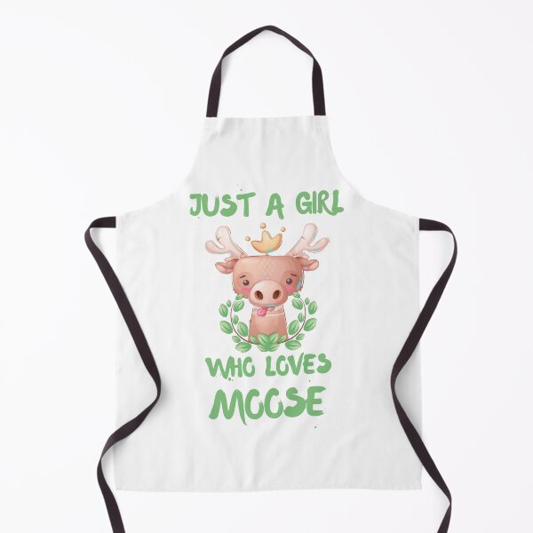 Item preview, Just A Girl Who Loves Moose designed and sold by DSC-Fashion.