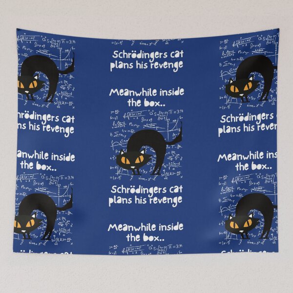 Aperçu de l'œuvre La revanche du chat de Schrödinger créée et vendue par t1n3333.