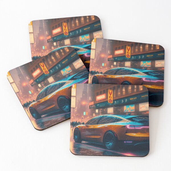 Item preview, Un coche eléctrico en la ciudad que nunca duerme designed and sold by Manuel Rinaldi.
