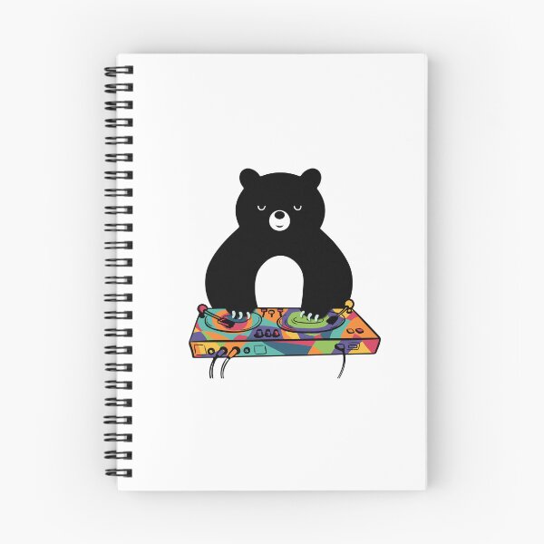 Item preview, A DJ Bear playing RAVE electronic house music designed and sold by Mariokao.