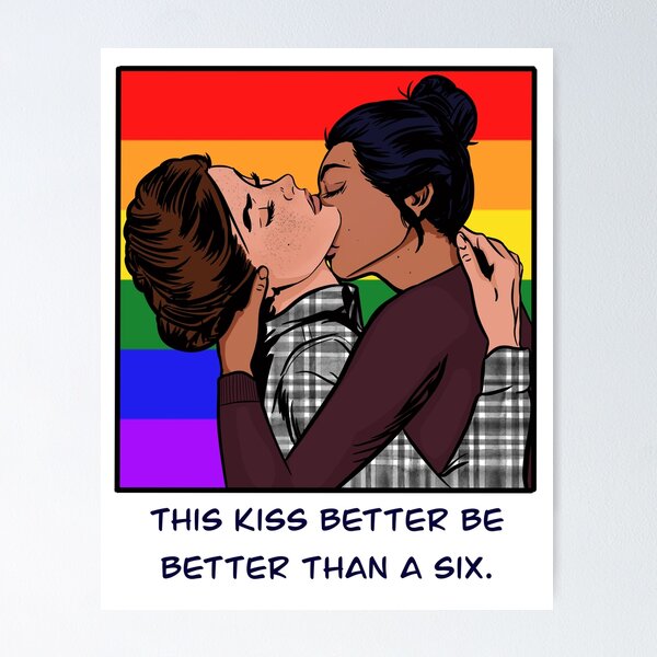 Item preview, Ellie and Dina - LGBTQ+ Flag - Polaroid designed and sold by gaslight-n.