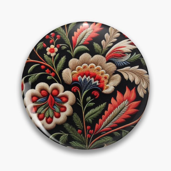 Item preview, Traditional Portuguese Style Folk Embroidery Pattern designed and sold by Orianah.