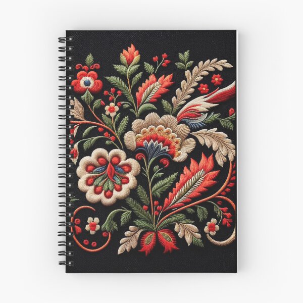 Item preview, Traditional Portuguese Style Folk Embroidery Pattern designed and sold by Orianah.
