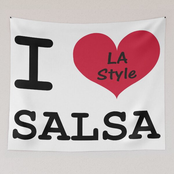 Item preview, I Love Salsa - LA Style designed and sold by 108dragons.