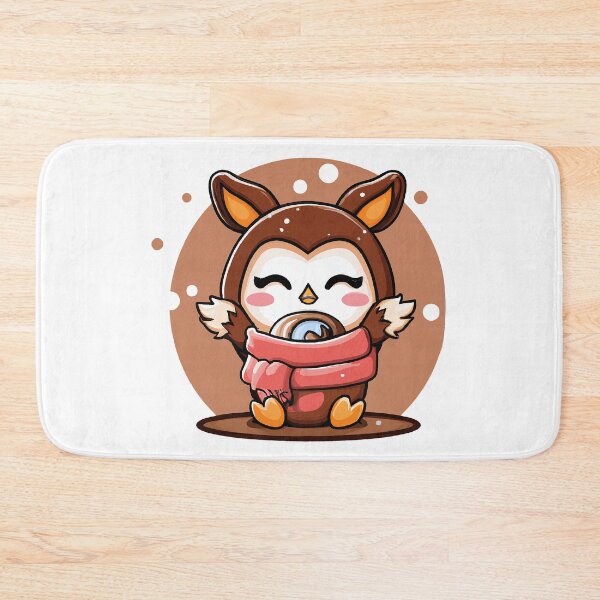 Item preview, Chibi Owl In A Scarf designed and sold by OlivDesignsCo.