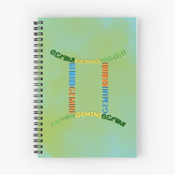 Item preview, Gemini The Sign Typography designed and sold by NikitaSkyDesign.
