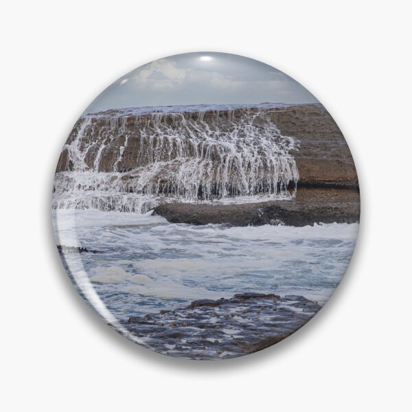 Item preview, Ocean Rolls Over Large Boulder designed and sold by Martin Berry Photography.
