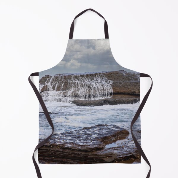 Item preview, Ocean Rolls Over Large Boulder designed and sold by Martin Berry Photography.